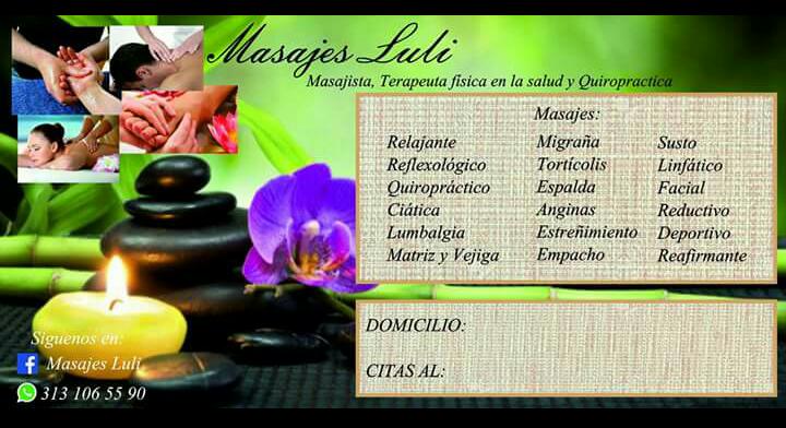 4206 masajes luly